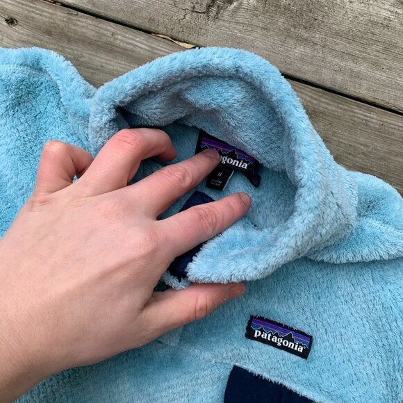 2017 Patagonia Re-Tool Snap-T Fleece Pullover Jacket Medium - Picture 7 of 9